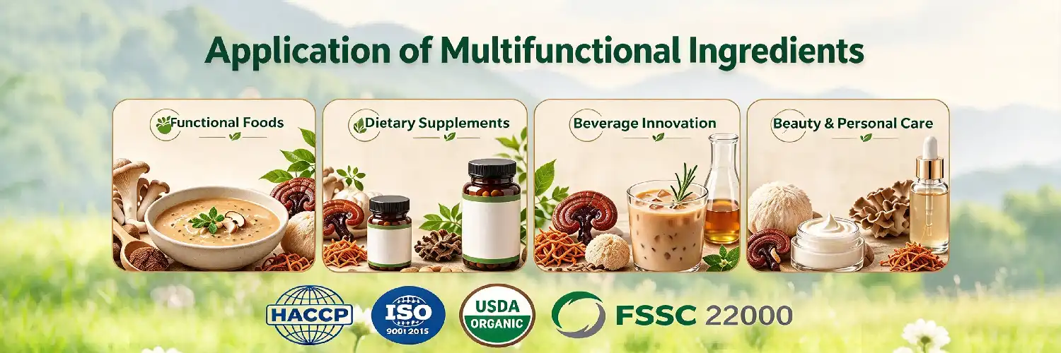 Application of Multifunctional Ingredients Application of Multifunctional Ingredients